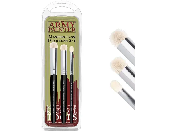 The Army Painter : Set de Pinceaux pour Drybrush