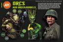 Ak : Orcs and Green Models (6pcs) │ 3rd Generation Acrylics