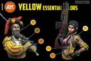 Ak : Yellow Essential Colors (6pcs) │ 3rd Generation Acrylics