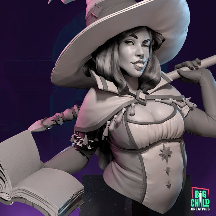 BigChild : Kat - Witch's Apprentice │ Songs of War - Bust Series