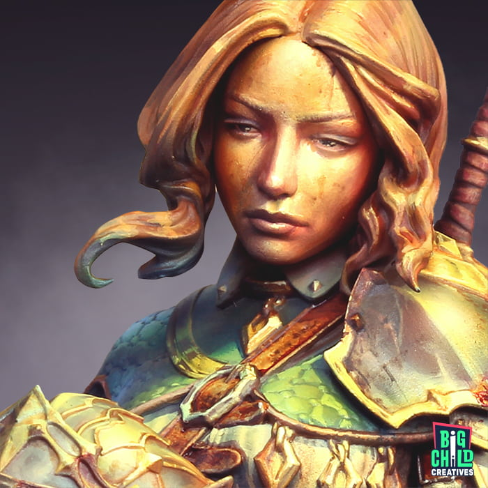 BigChild : Sieghield The Twilight Heiress │ Songs of War - Bust Series