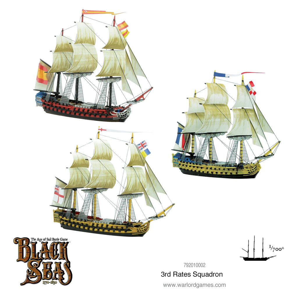 Black Seas : 3rd Rates Squadron │ 1770-1830