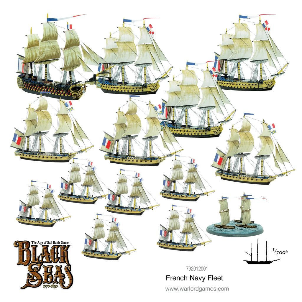 Black Seas : French Navy Fleet │ 1770-1830