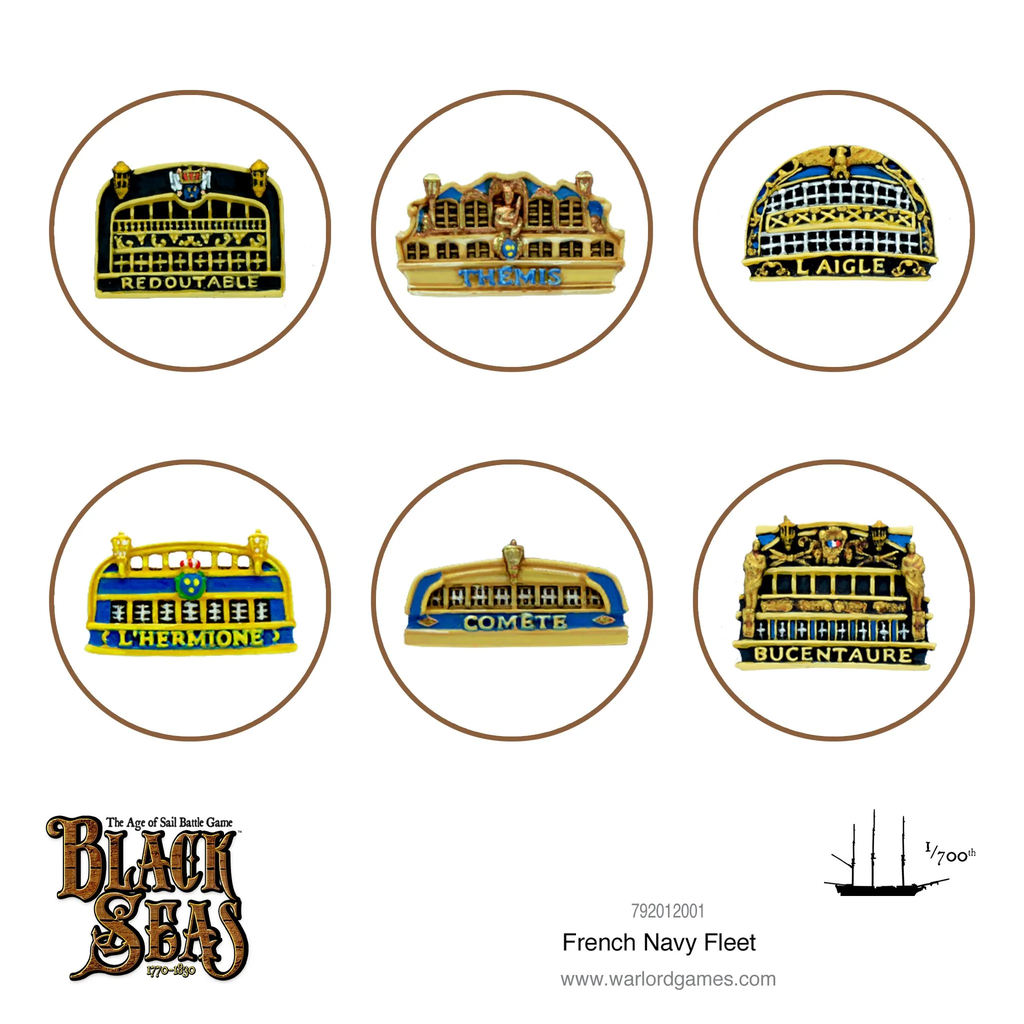 Black Seas : French Navy Fleet │ 1770-1830