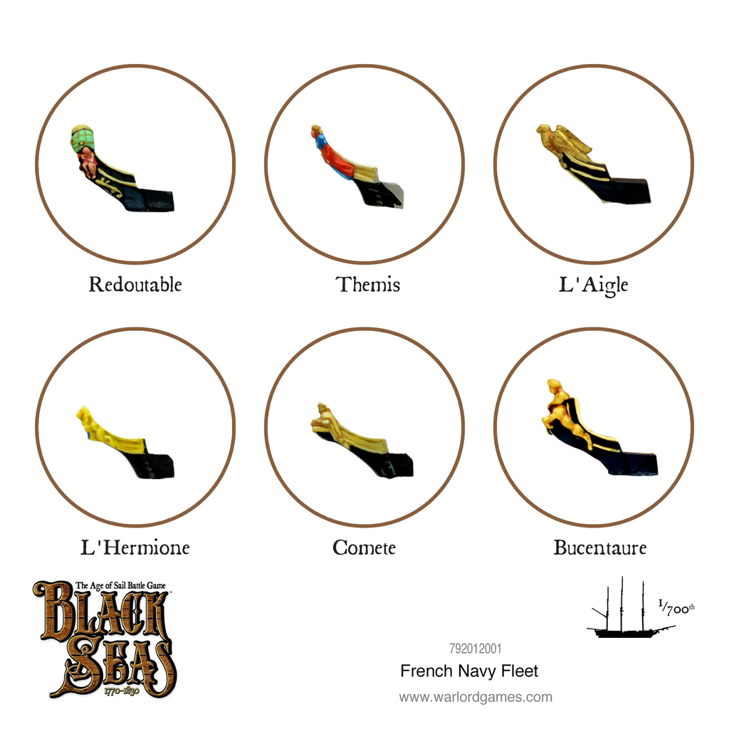 Black Seas : French Navy Fleet │ 1770-1830