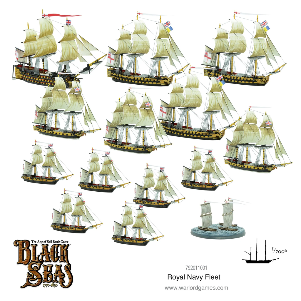 Black Seas : Royal Navy Fleet │ 1770-1830