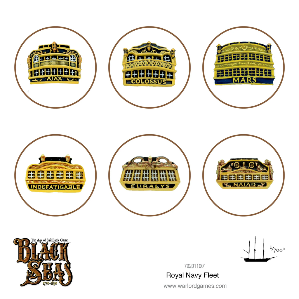 Black Seas : Royal Navy Fleet │ 1770-1830