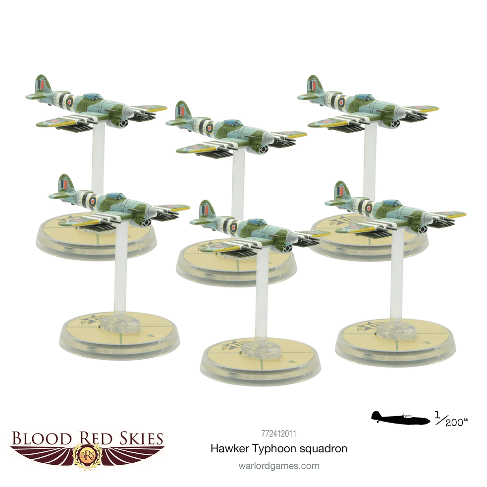 Blood Red Skies : Hawker Typhoon Squadron