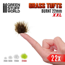 Green Stuff : Grass Tufts XXL 22mm - Burnt (22pcs)