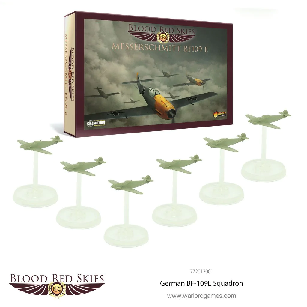 Blood Red Skies : Messerchmitt BF109E │ Esquadrons de 6 avions