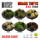 Green Stuff : Grass Tufts XXL 22mm - Burnt (22pcs)