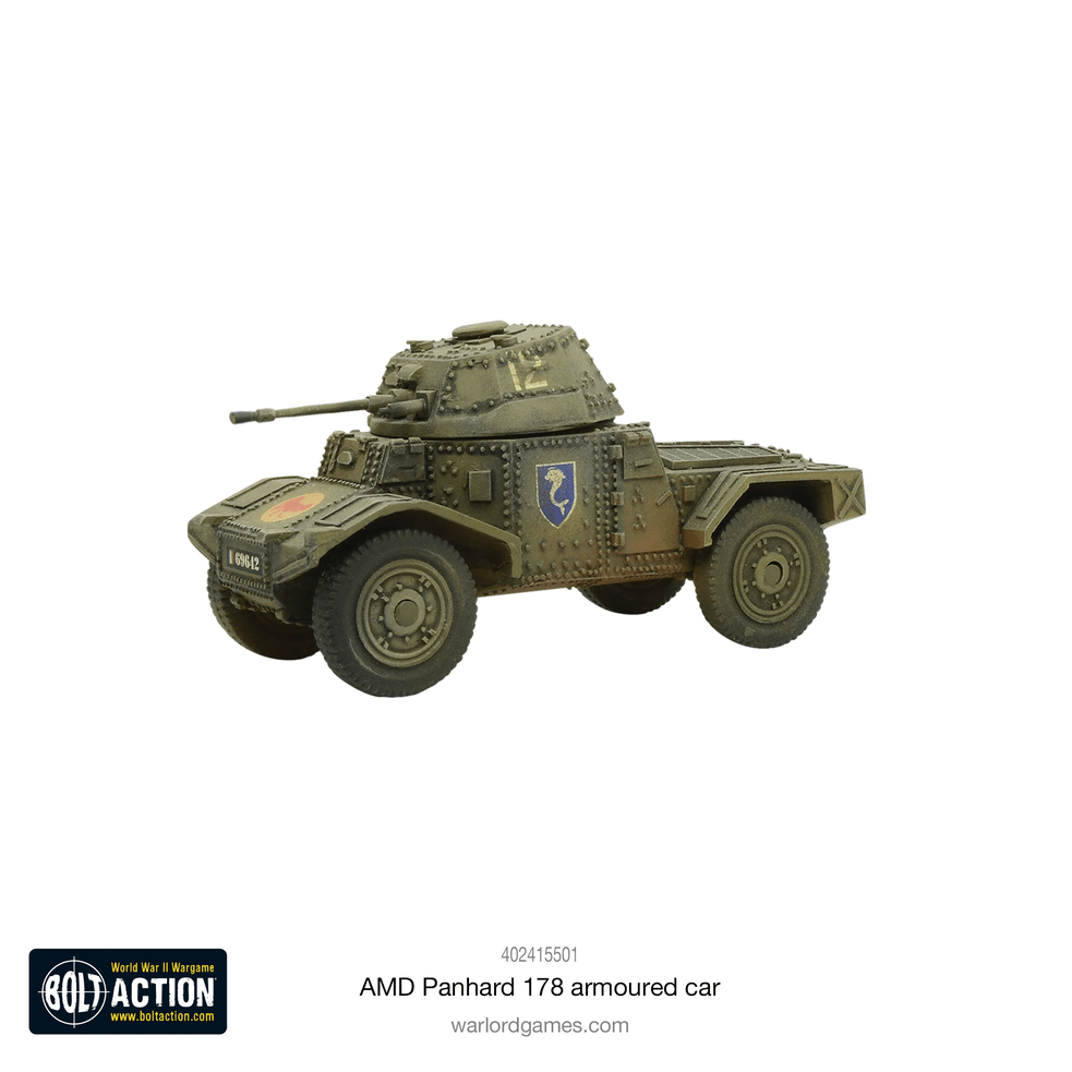 Bolt Action : AMD Panhard 178 Armoured Car │ Early - Mid