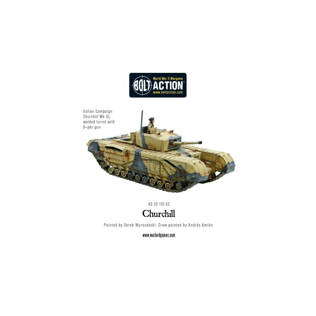 Bolt Action : Churchill Tank │ Mid-Late