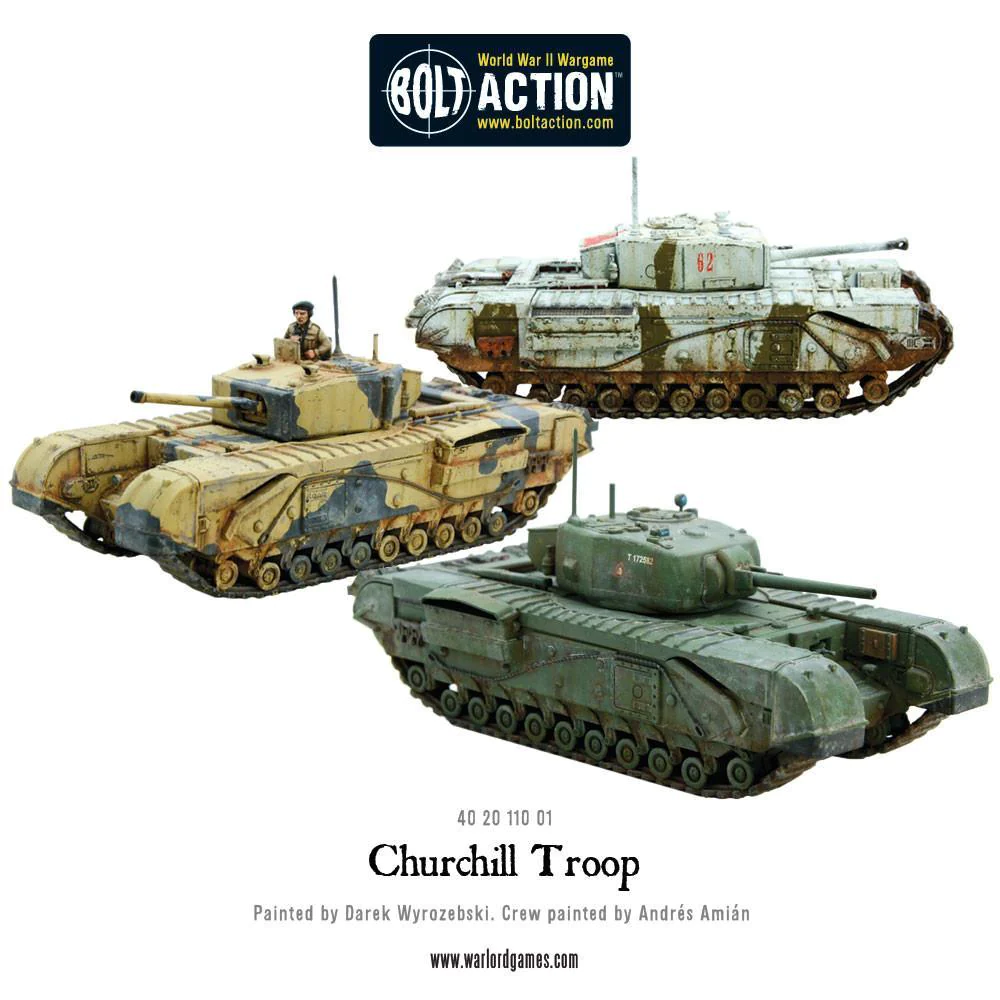 Bolt Action : Churchill Troop │ Mid - Late