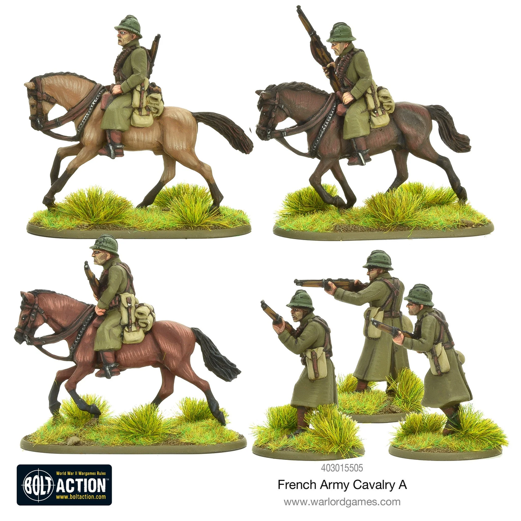 Bolt Action : French Army Cavalry A