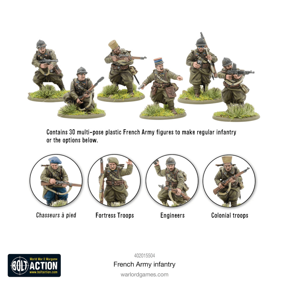 Bolt Action : French Army Infantry │ Early