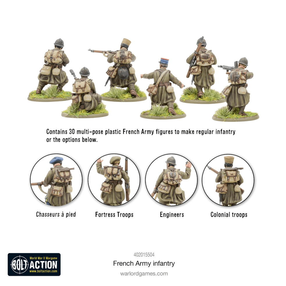 Bolt Action : French Army Infantry │ Early