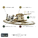 Bolt Action : German Heer 8.8cm FLAK 37 (Winter)