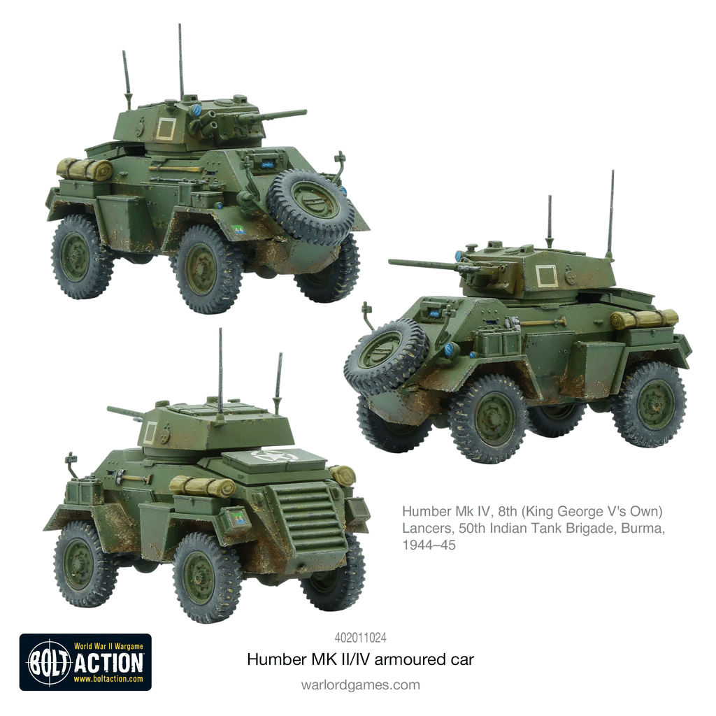 Bolt Action : Humber MK II/IV │Early - Mid - Late