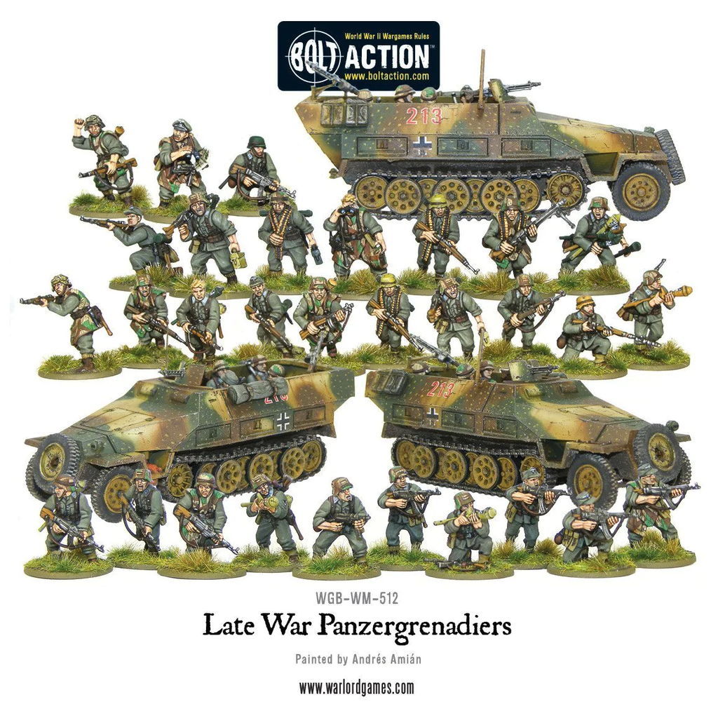 Bolt Action : Late War Panzergrenadiers │ German Starter Army