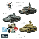 Bolt Action : Panzer IV Ausf.B/C/D Zug (3pcs)