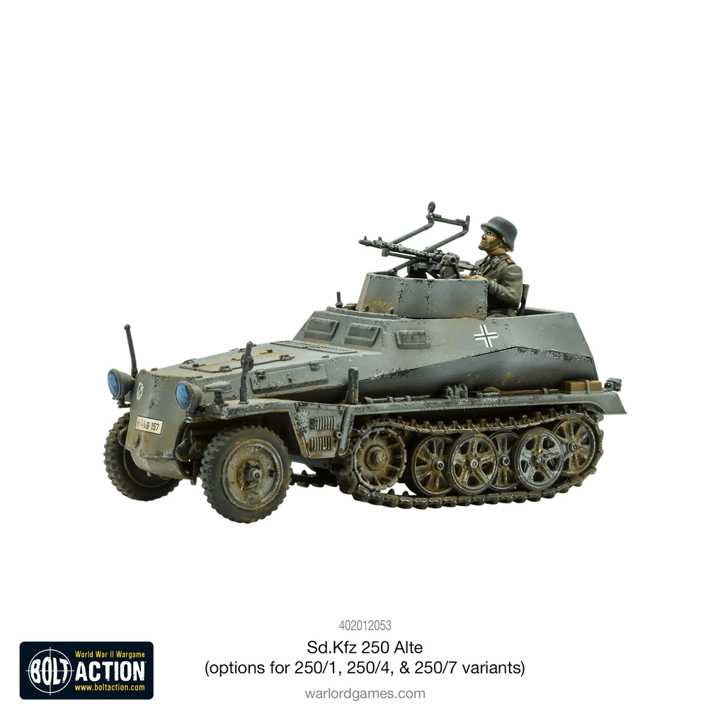 Bolt Action : Sd.Kfz 250 (Alte) Half-Track │ Early - Mid - Late