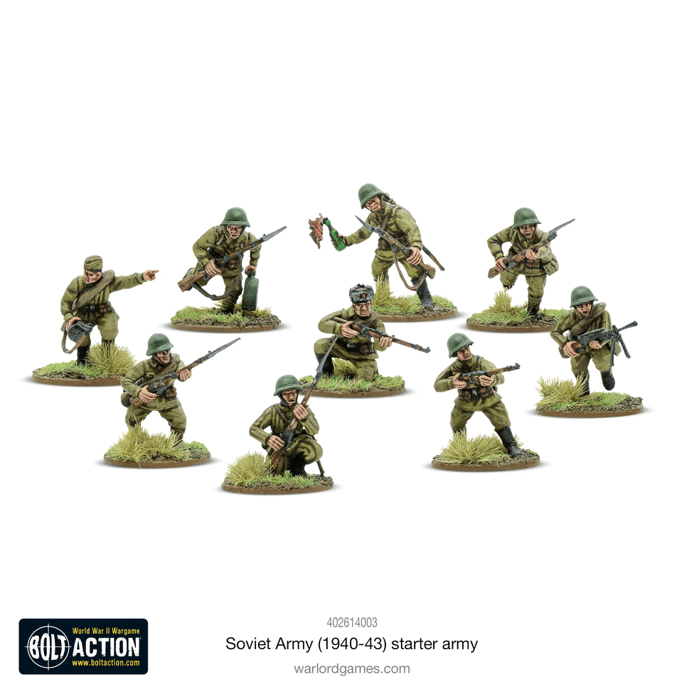 Bolt Action : Soviet Army (1940-43) Starter Army │ Early - Mid