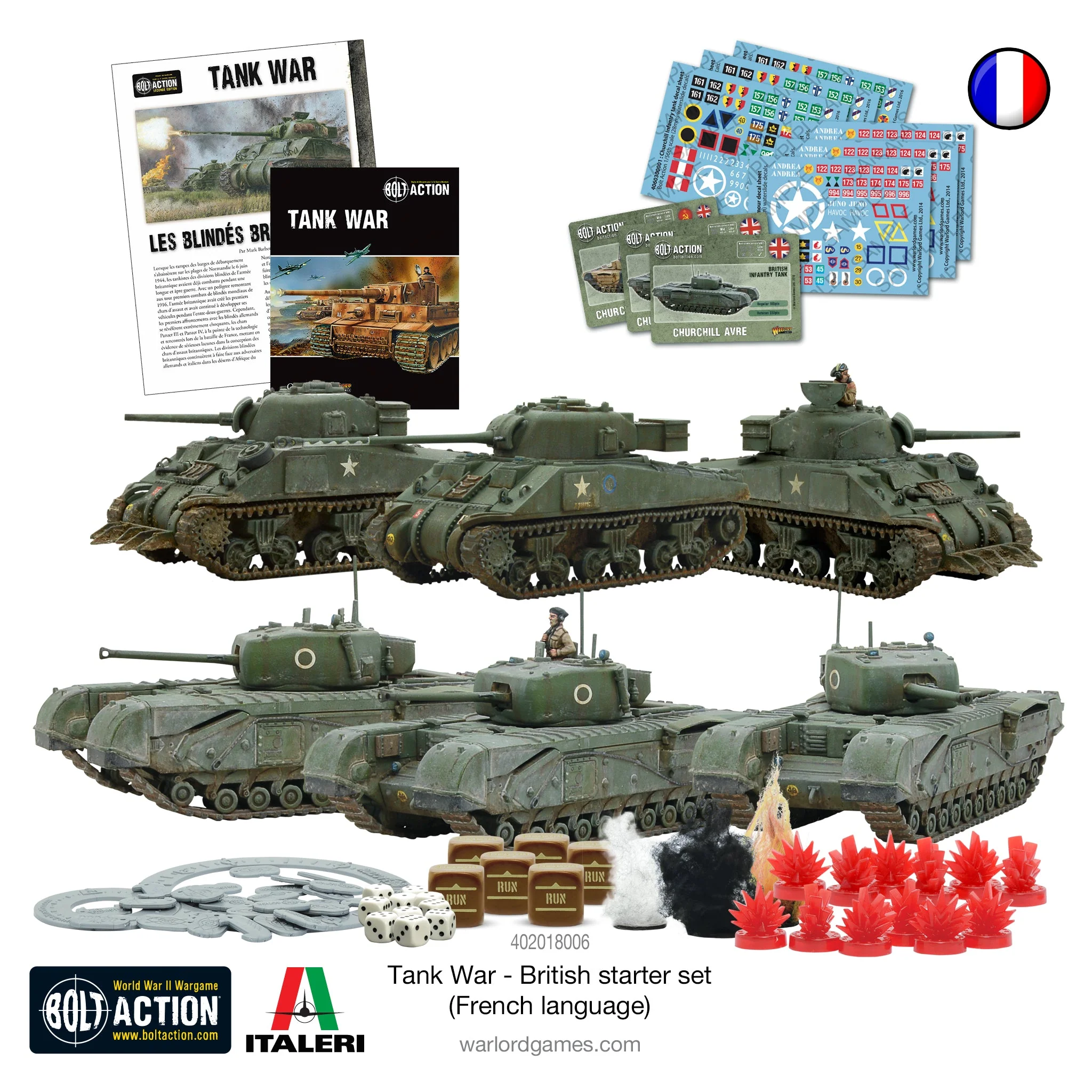 Bolt Action : Tank War - British Starter Set [FR]