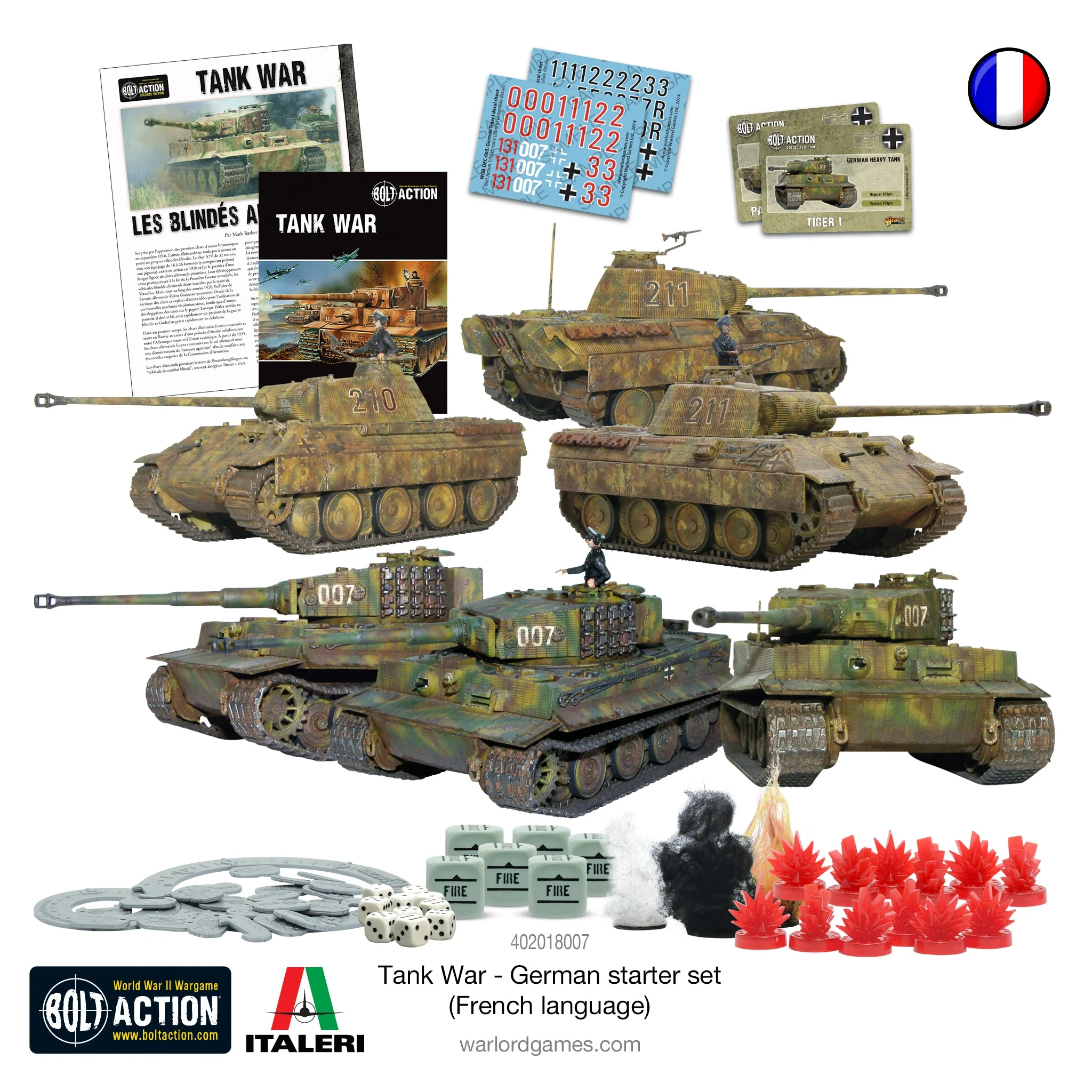 Bolt Action : Tank War - German Starter Set [FR]