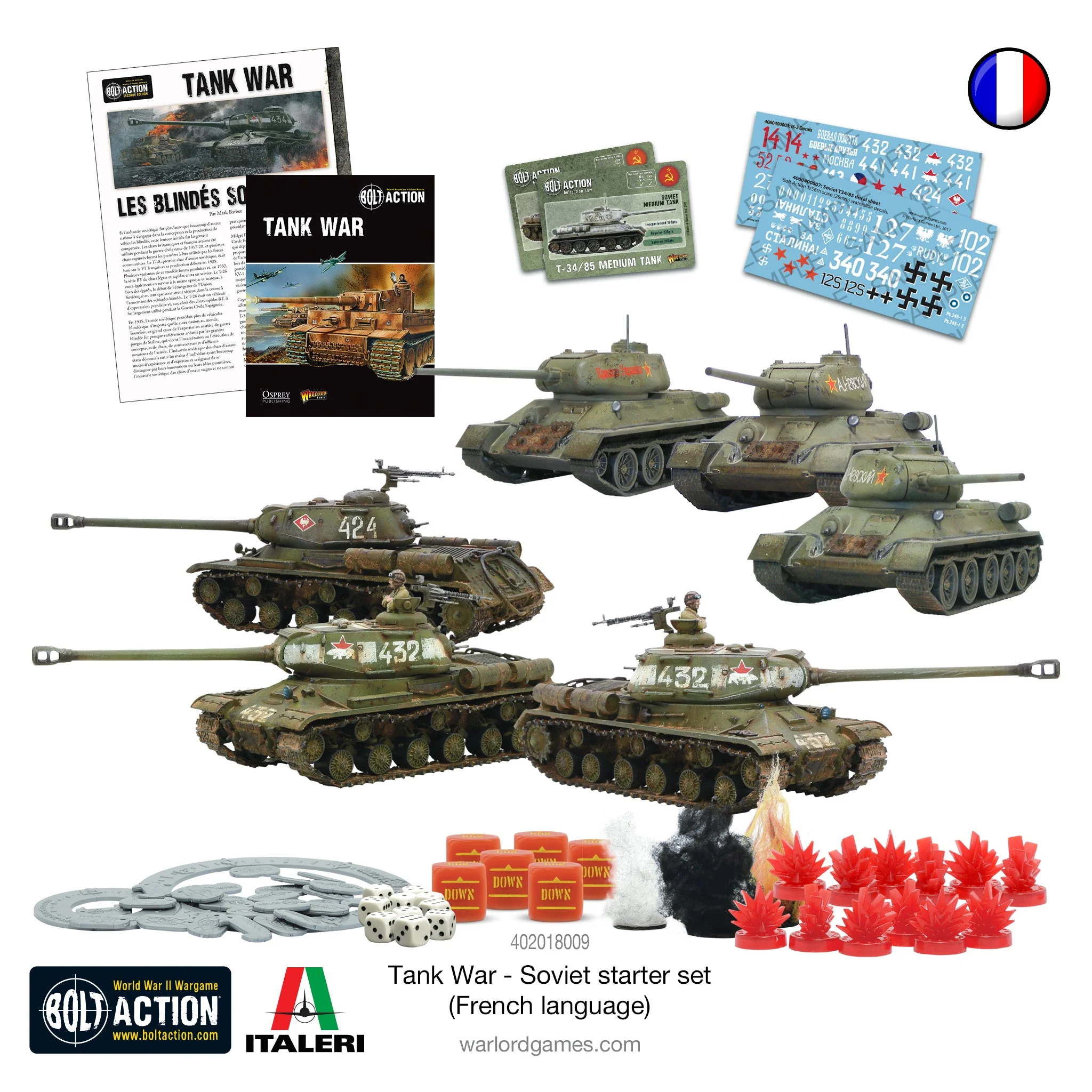 Bolt Action : Tank War - Soviet Starter Set [FR]