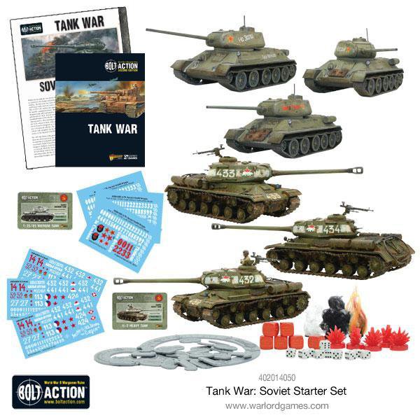 Bolt Action : Tank War - Soviet Starter Set [VO]