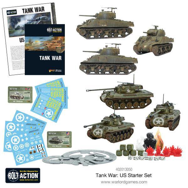 Bolt Action : Tank War - U.S. Starter Set [VO]