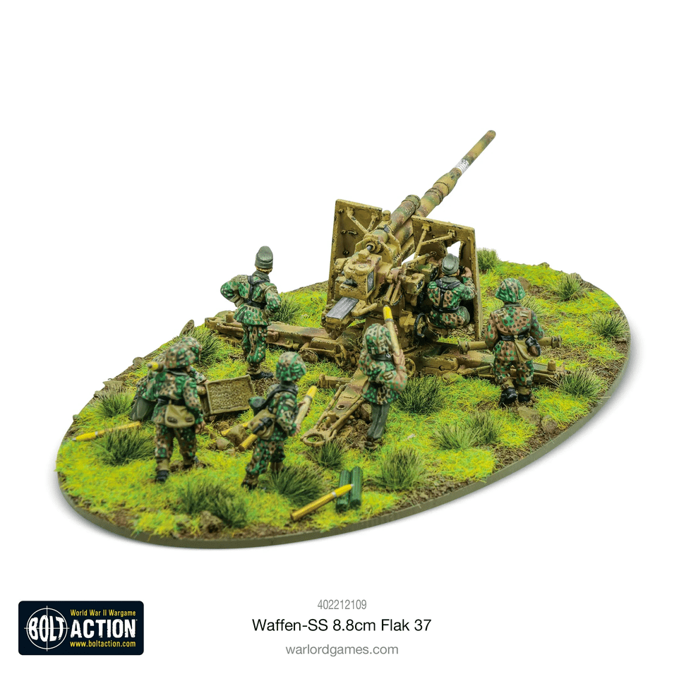 Bolt Action : Waffen-SS 8.8cm Flak 37 