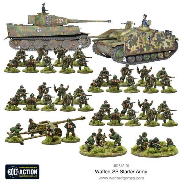 Bolt Action : Waffen-SS Starter Army │ Mid-Late