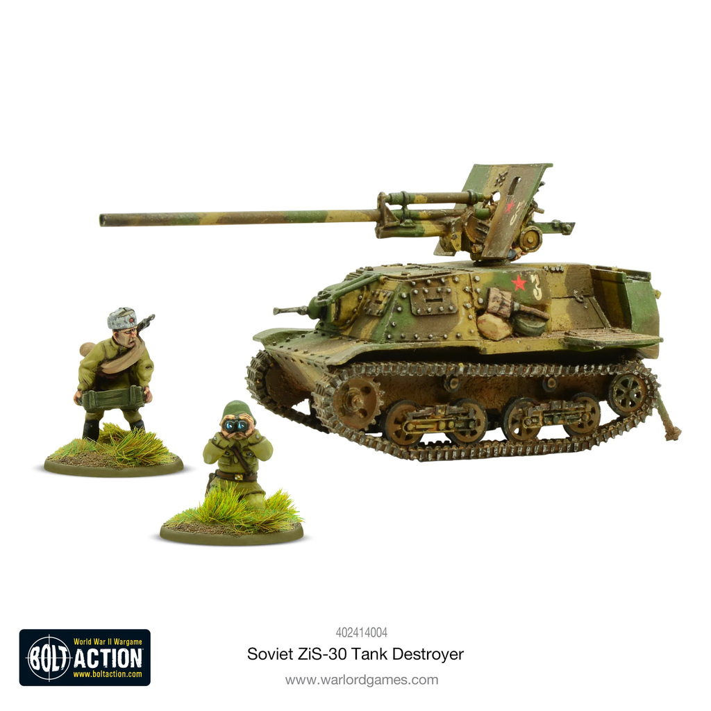 Bolt Action : ZIS-30 Tank Destroyer │ Early - Mid