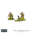 Boltaction : Belgian Army Light Mortar + Sniper Teams