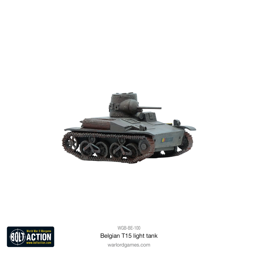 Boltaction : Belgian T15 Light Tank