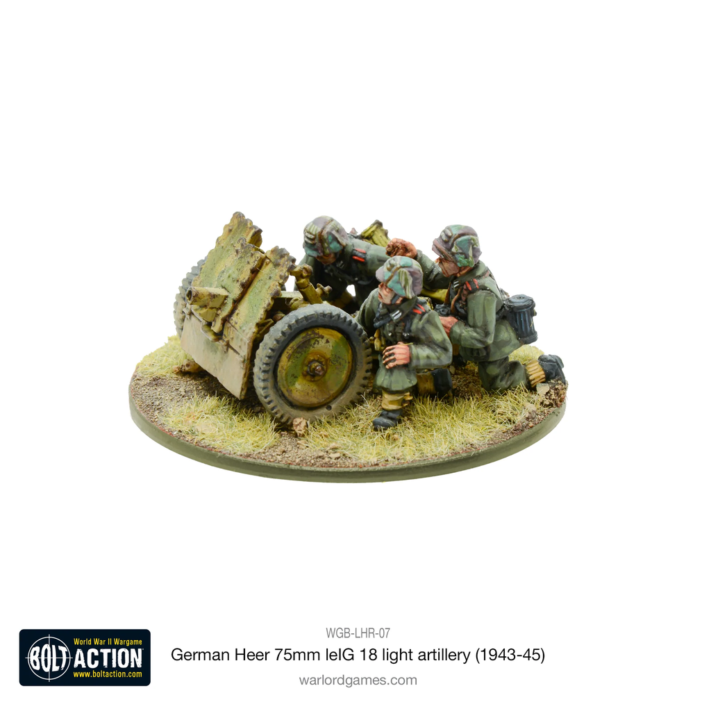 Boltaction : German Heer 75mm Leig 18 Light Artillery