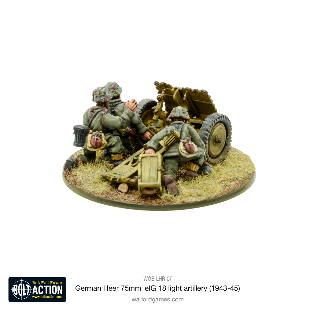 Boltaction : German Heer 75mm Leig 18 Light Artillery