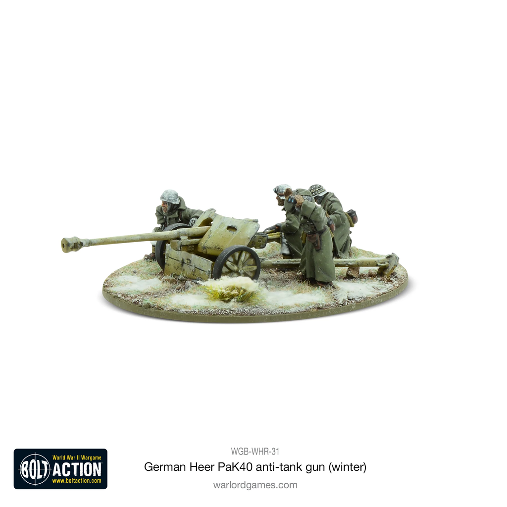 Boltaction : German Heer 75mm Pak 40 ATG (Winter)