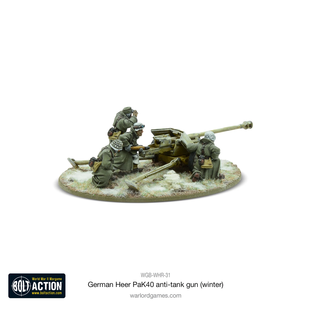 Boltaction : German Heer 75mm Pak 40 ATG (Winter)