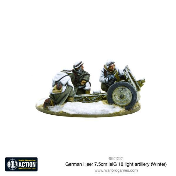 Boltaction : German heer 7.5 Leig 18 Light Artillery (Winter)