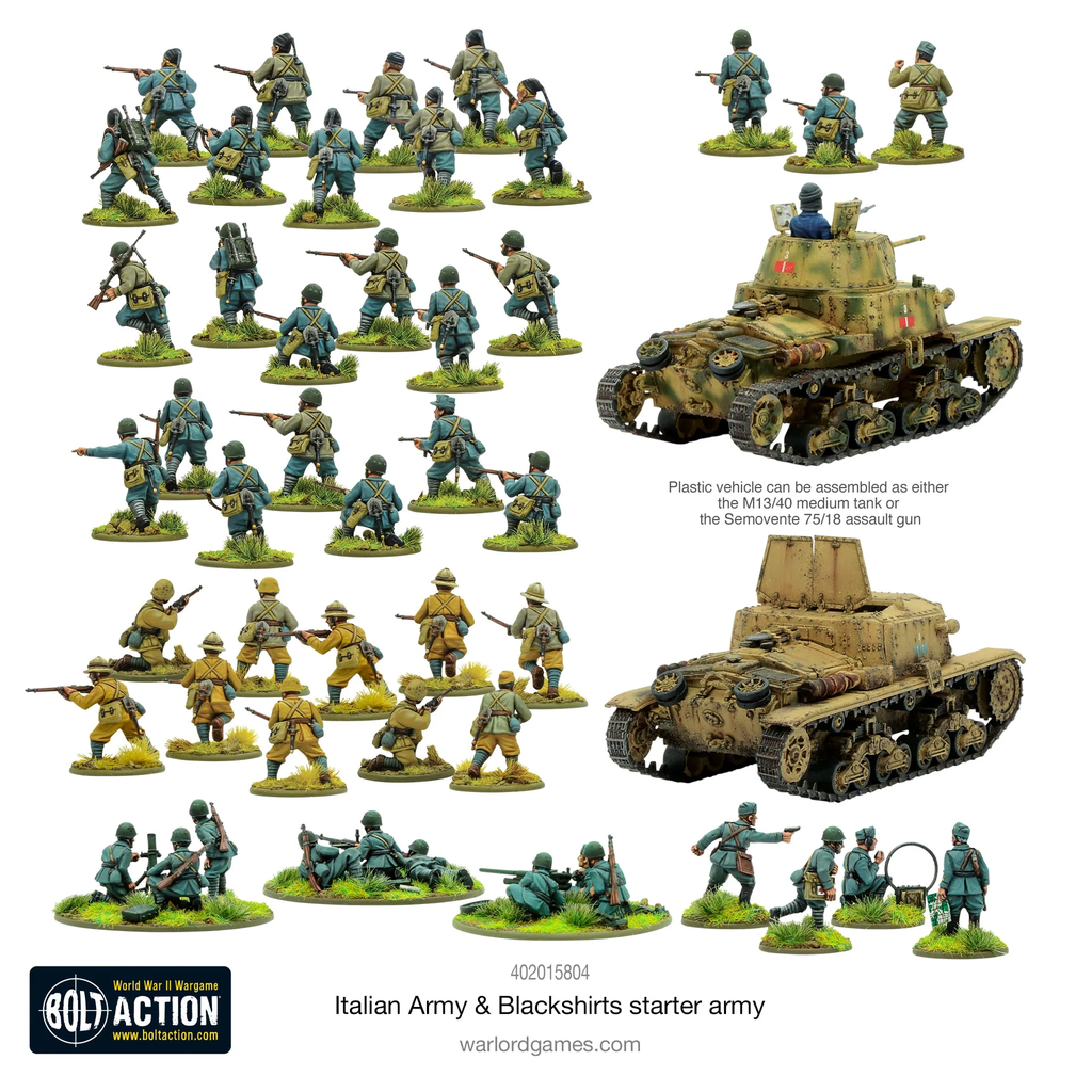 Boltaction : Italian Blackshirts Starter Army