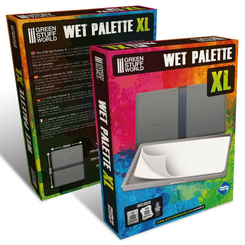 Green Stuff : Palette Humide XL