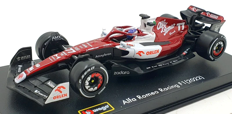 Burago : Alfa Romeo F1 C42 │Team Orlen Racing 77 Valtteri Bottas 2022