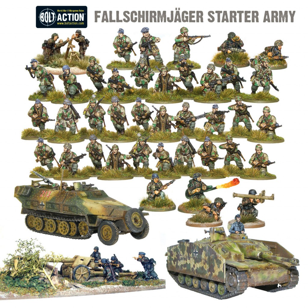 Fallschirmjager │ German Starter Army │ Boltaction