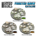 Green Stuff : Frosted Snow 6mm - Burnt (75pcs)