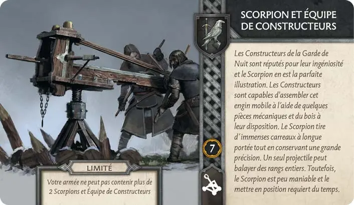 Garde de Nuit : Scorpions et Equipage