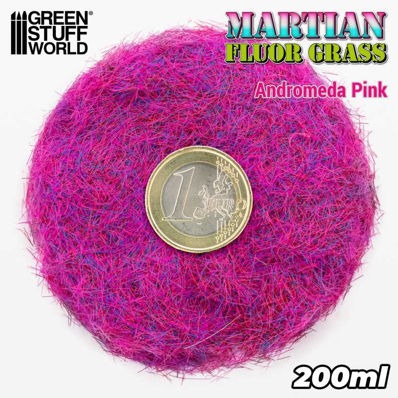 Green Stuff : Flocage Andromeda Pink (200ml) │ 4-6mm Martian Flock - Terrain Series