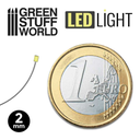 Green Stuff : Leds 2mm - Blanc Chaud (10pcs)